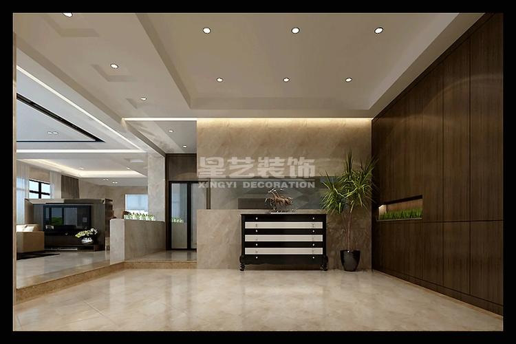 简约中式五居室380.4平米19万-红